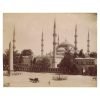 Sebah Joaillier Sultan Ahmet Camii Hipodrom Fotoğrafı - Albümin Baskı Fotoğraf - 1880'li yıllar - Negatiften İmzalı - 27 x 21 cm