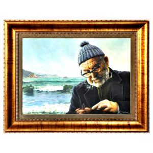 Mustafa SEKBAN (1950-) Türk Ressam - Tuval Üzerine Yağlıboya Tablo - "Ağ Ören" - İmzalı ve Tarihli (sağ alt) 'M. Sekban 2003' - 51.00 x 71.00 cm