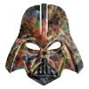 Stardust Ceramics - Darth Vader Decorative Ceramic Mask - Edisyon 1/1 - Tamamı El Yapımı Seramik Dekoratif Ürün - Parlak Sır Yüzey - B: 20 x 21 cm