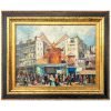 İbrahim Safi - Azerbaycanlı Ressam - Moulin Rouge - İmzalı 'İ. Safi' (sağ alt) - Tuval Üzerine Yağlıboya - 50.00 x 65.00 cm